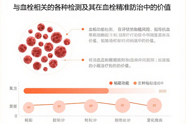 與血栓相關的各種檢測及其在血栓精準防治中的價值